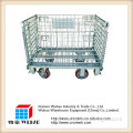 Security Roll Container Storage Transport Metal Mesh Pallet Cage Supermarket